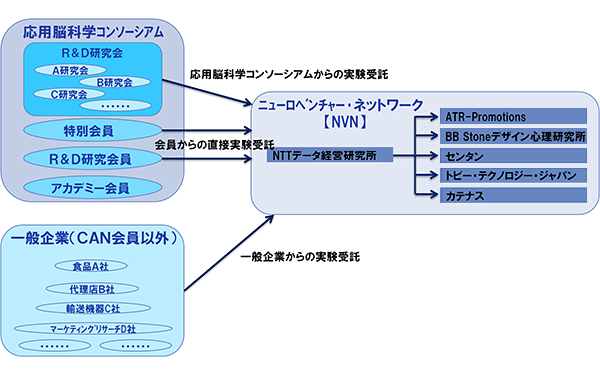 「ニューロベンチャー・ネットワーク」(NVN)マーケティング体制