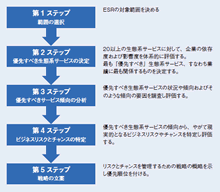 図表2：ESR のステップ