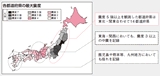 図表1：東日本大震災における都道府県別の最大震度