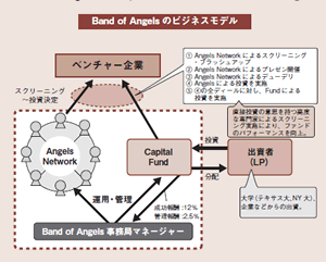 図表6：Band of Angels に見る「ネットワーク‐ファンド並行モデル」