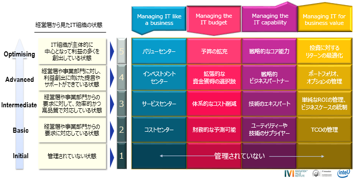 図表3 IT-CMFの成熟度定義