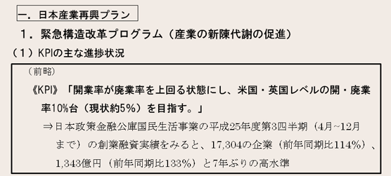 (参考1)「日本再興戦略」改訂2014(平成26年6月)